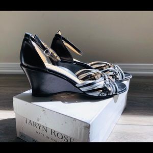 Taryn Rose leather wedges - strappy sandals